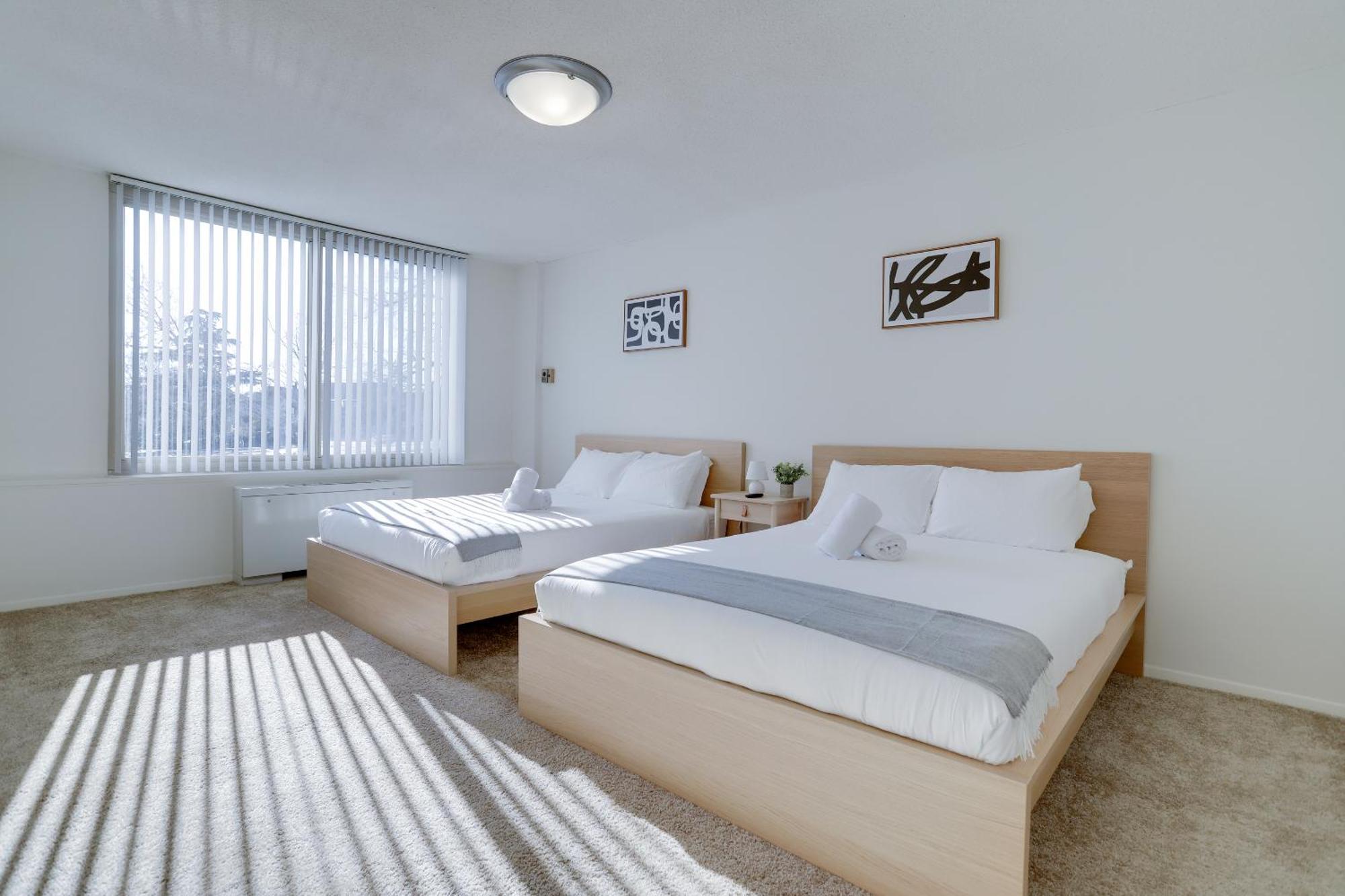 Spacious 2 Bedrooms Apt @Crystal City With Gym Arlington Eksteriør bilde